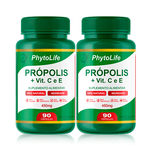 Própolis com Vitamina C e E