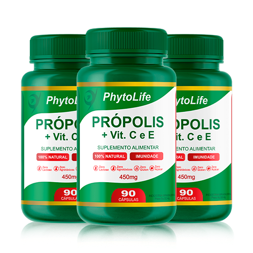Própolis com Vitamina C e E